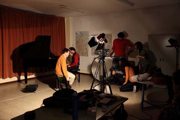 Juan d'Ors/Rodaje videoclip himno a Venus