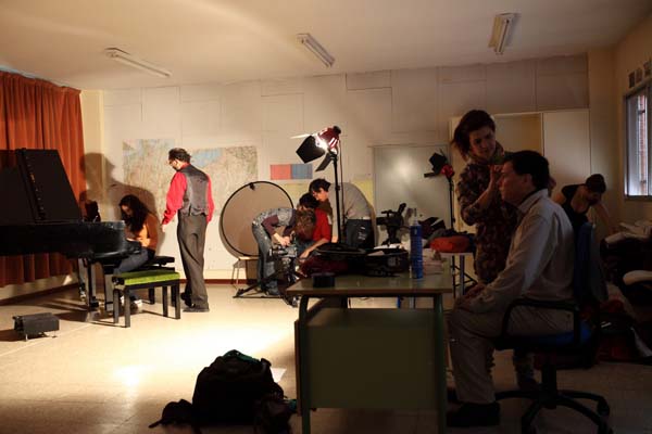 Juan d'Ors/Rodaje videoclip himno a Venus