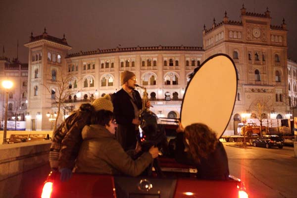 Juan d'Ors/Rodaje videoclip himno a Venus