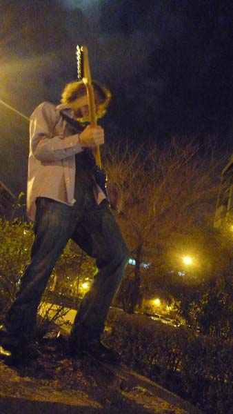 Juan d'Ors/Rodaje videoclip himno a Venus